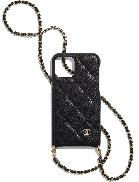 chanel iphone 8 case|Chanel iPhone case with chain.